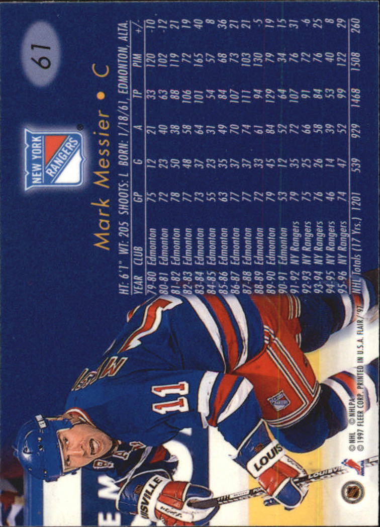 1996-97 Flair - #19 Sandis Ozolinsh