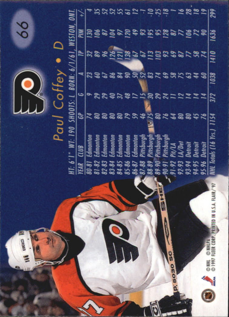 1996-97 Flair - #19 Sandis Ozolinsh