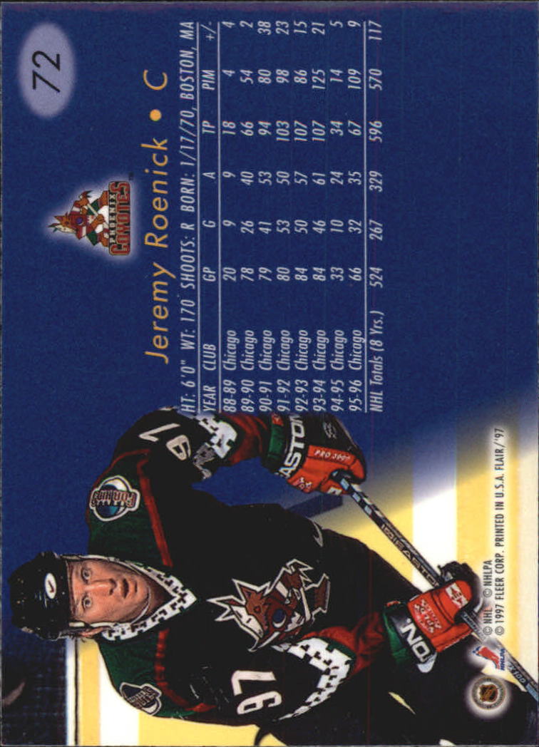 1996-97 Flair - #19 Sandis Ozolinsh