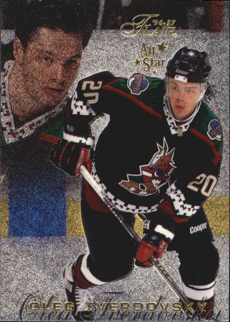 1996-97 Flair - #19 Sandis Ozolinsh