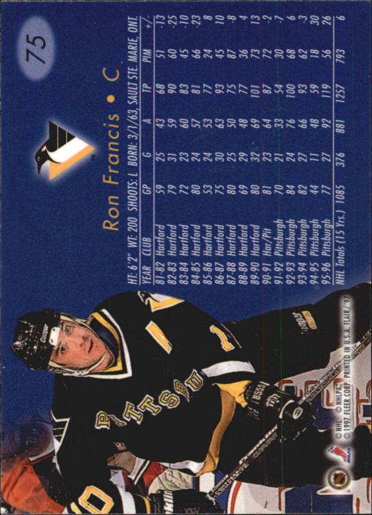 1996-97 Flair - #19 Sandis Ozolinsh