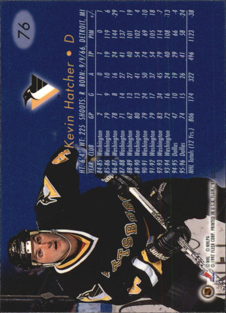 1996-97 Flair - #19 Sandis Ozolinsh