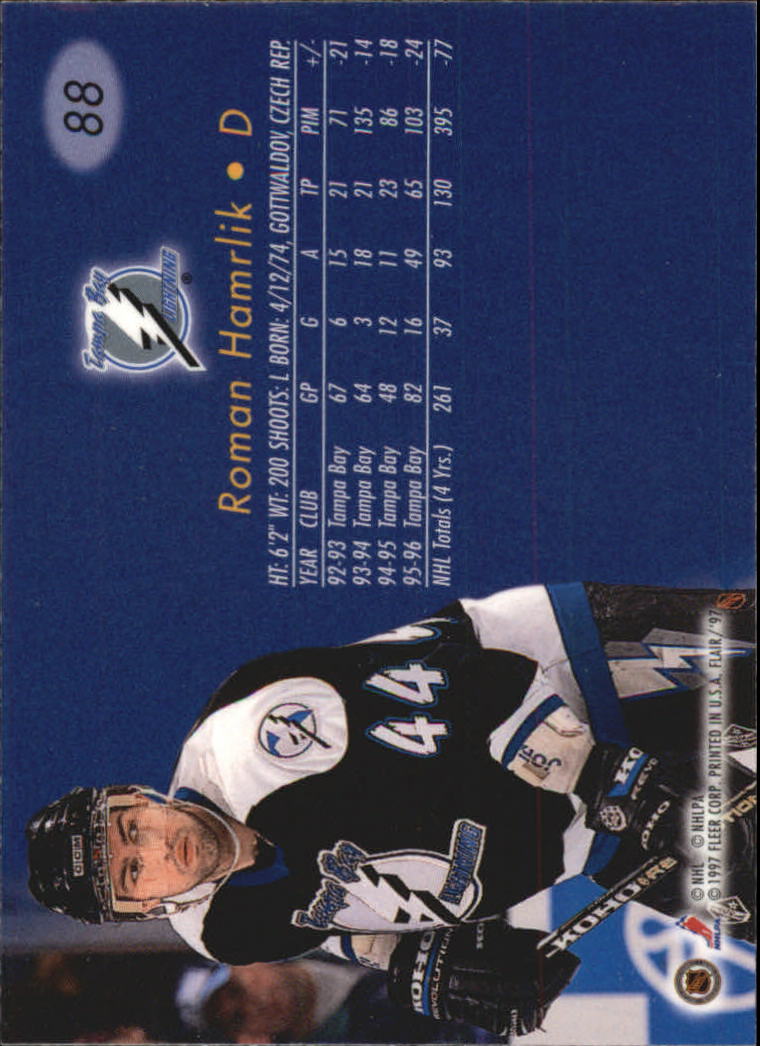 1996-97 Flair - #19 Sandis Ozolinsh