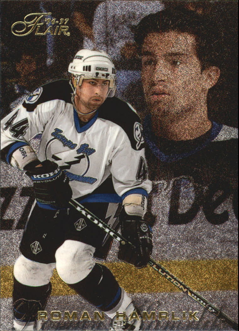 1996-97 Flair - #19 Sandis Ozolinsh