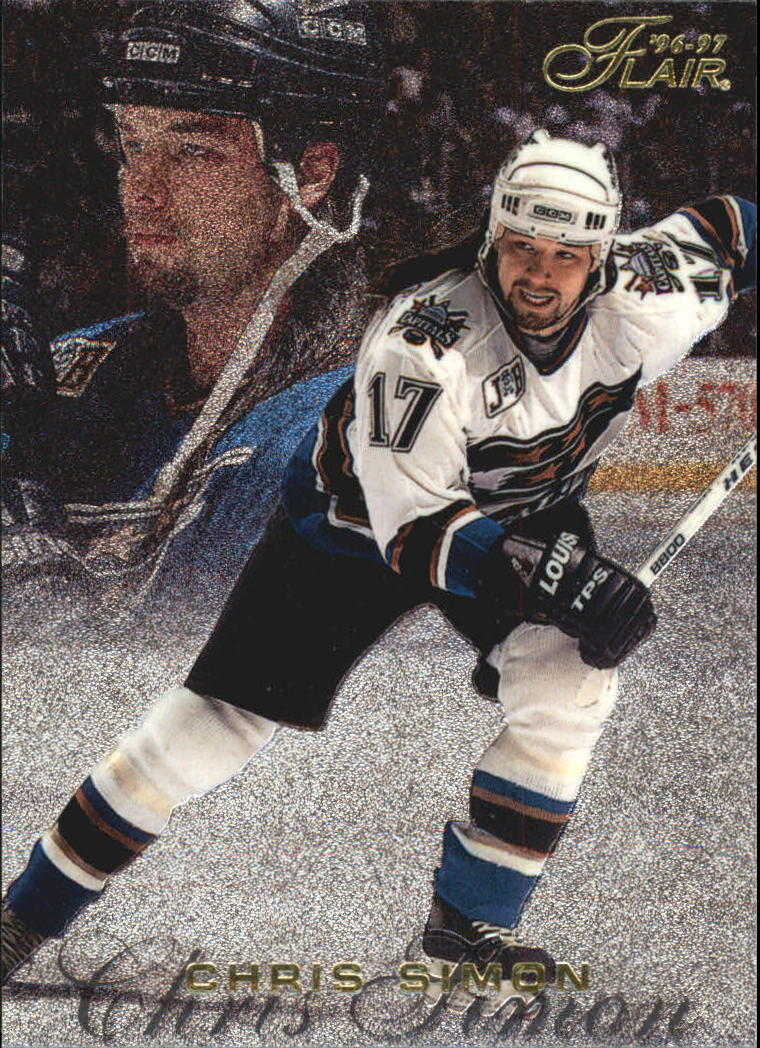 1996-97 Flair - #19 Sandis Ozolinsh