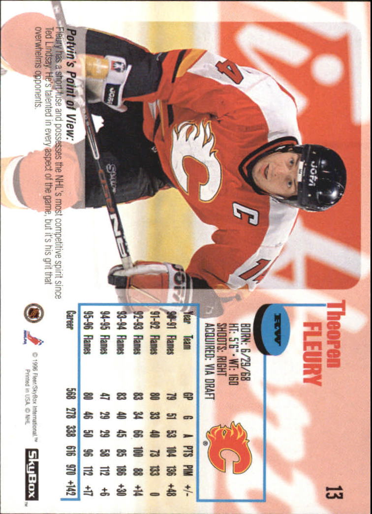 1996-97 Skybox Impact - #97 Eric Lindros