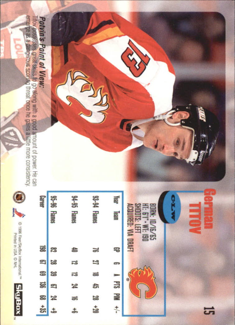 1996-97 Skybox Impact - #97 Eric Lindros