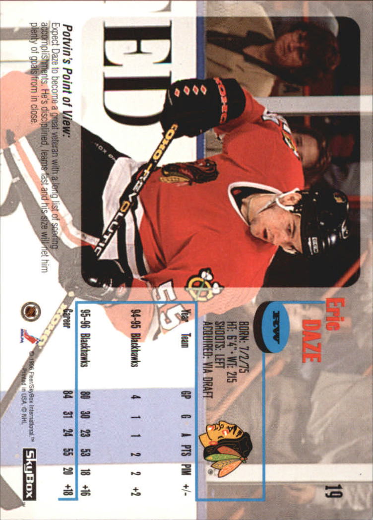 1996-97 Skybox Impact - #97 Eric Lindros