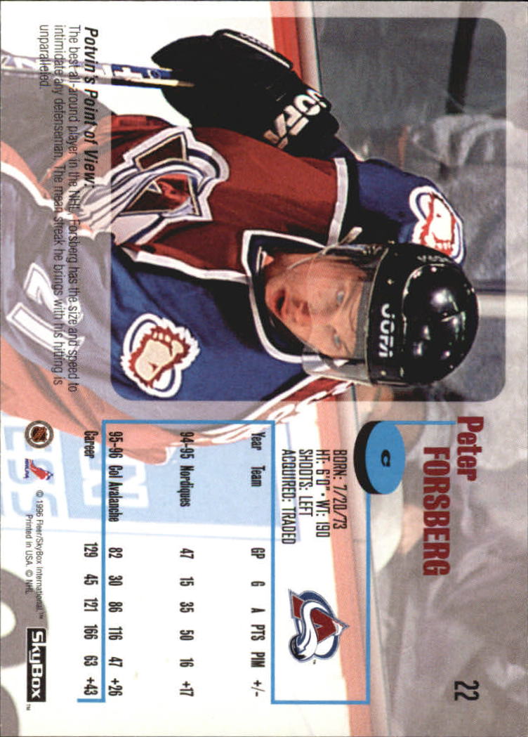 1996-97 Skybox Impact - #97 Eric Lindros