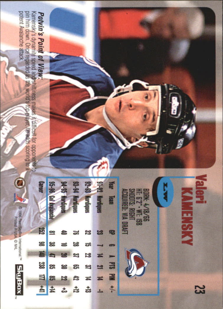 1996-97 Skybox Impact - #97 Eric Lindros