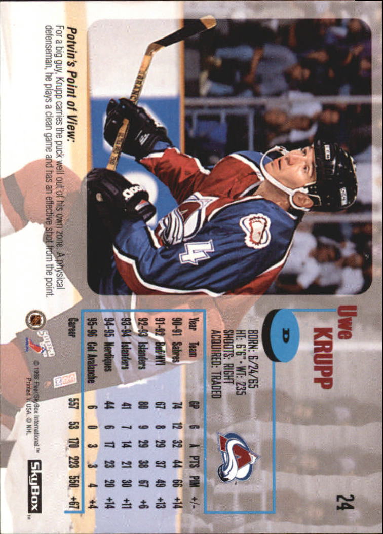 1996-97 Skybox Impact - #97 Eric Lindros