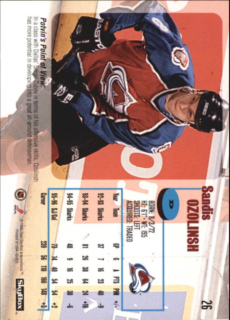 1996-97 Skybox Impact - #97 Eric Lindros