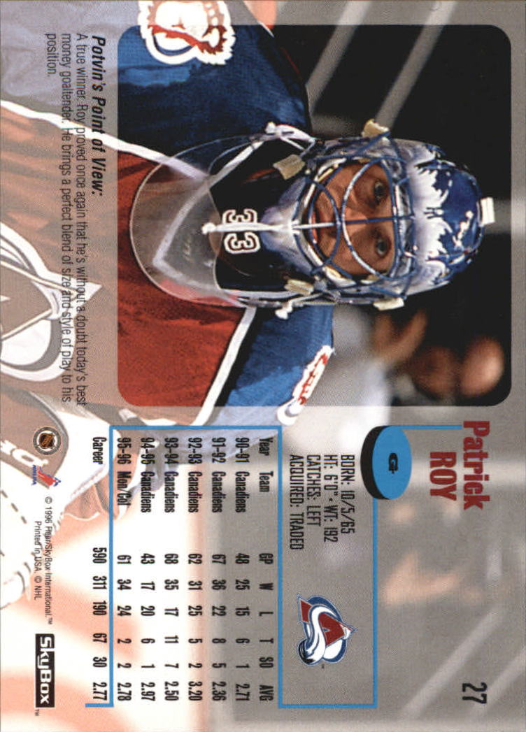 1996-97 Skybox Impact - #97 Eric Lindros