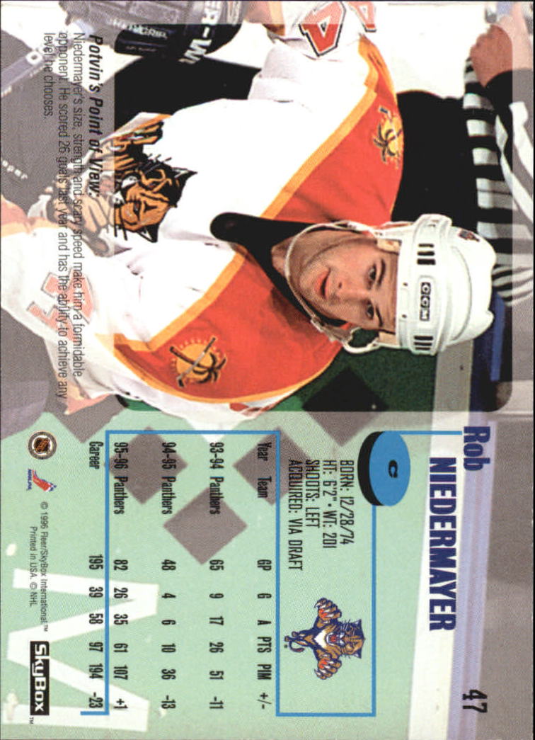 1996-97 Skybox Impact - #97 Eric Lindros