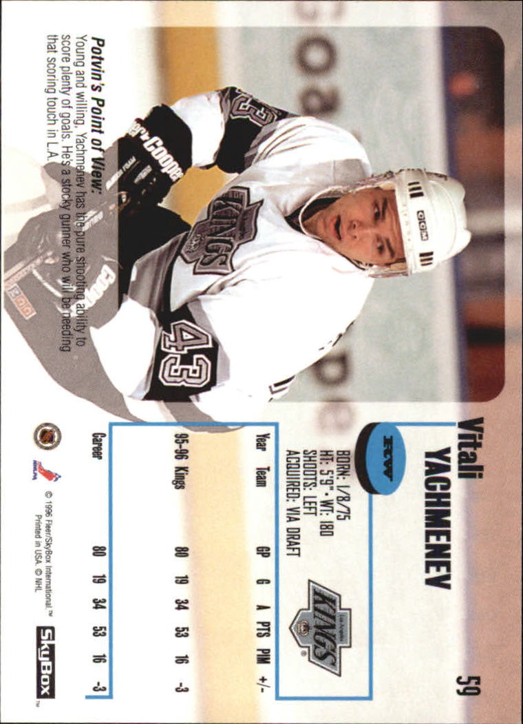 1996-97 Skybox Impact - #97 Eric Lindros