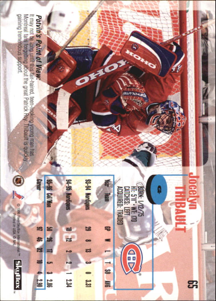 1996-97 Skybox Impact - #97 Eric Lindros