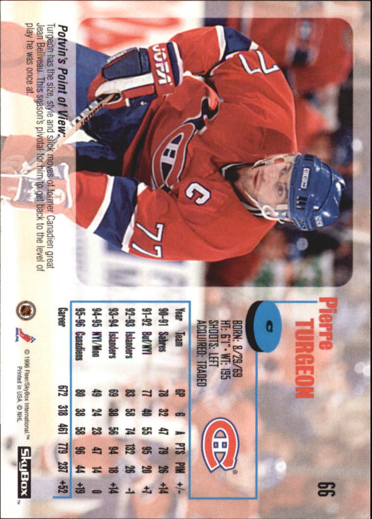 1996-97 Skybox Impact - #97 Eric Lindros