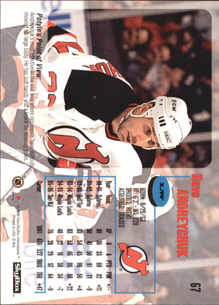 1996-97 Skybox Impact - #97 Eric Lindros