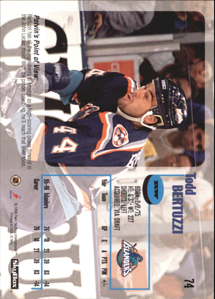 1996-97 Skybox Impact - #97 Eric Lindros