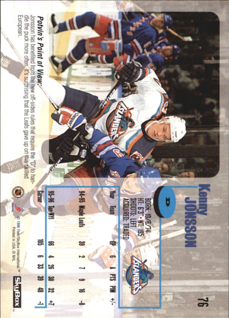 1996-97 Skybox Impact - #97 Eric Lindros