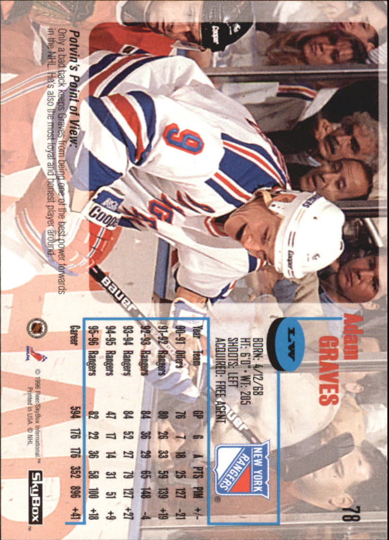 1996-97 Skybox Impact - #97 Eric Lindros