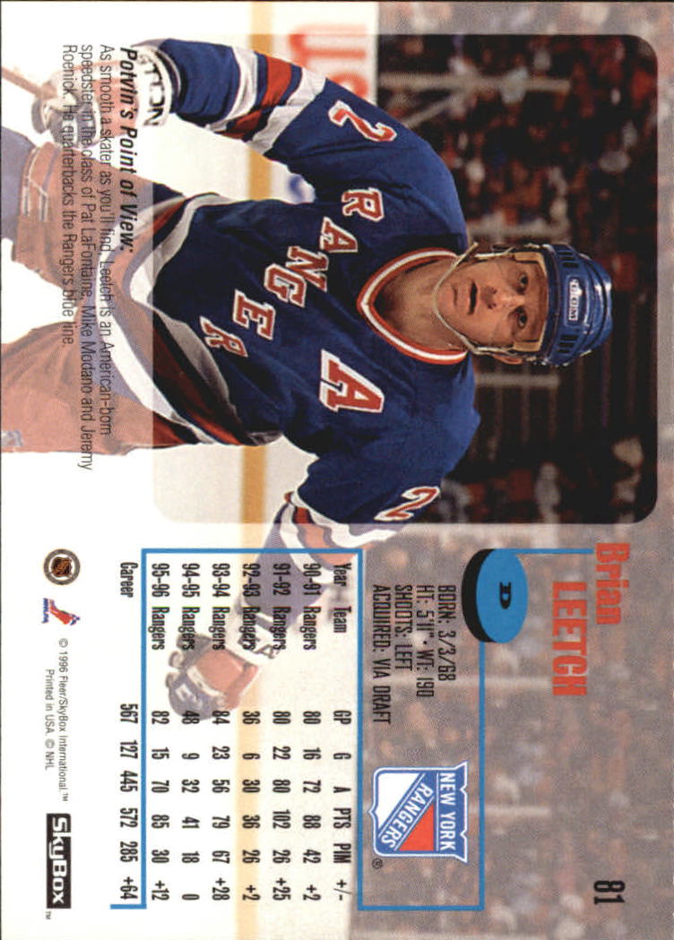 1996-97 Skybox Impact - #97 Eric Lindros