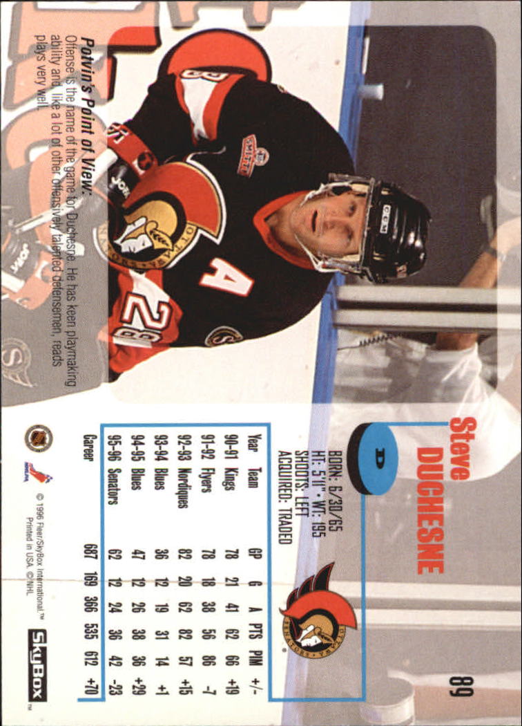 1996-97 Skybox Impact - #97 Eric Lindros