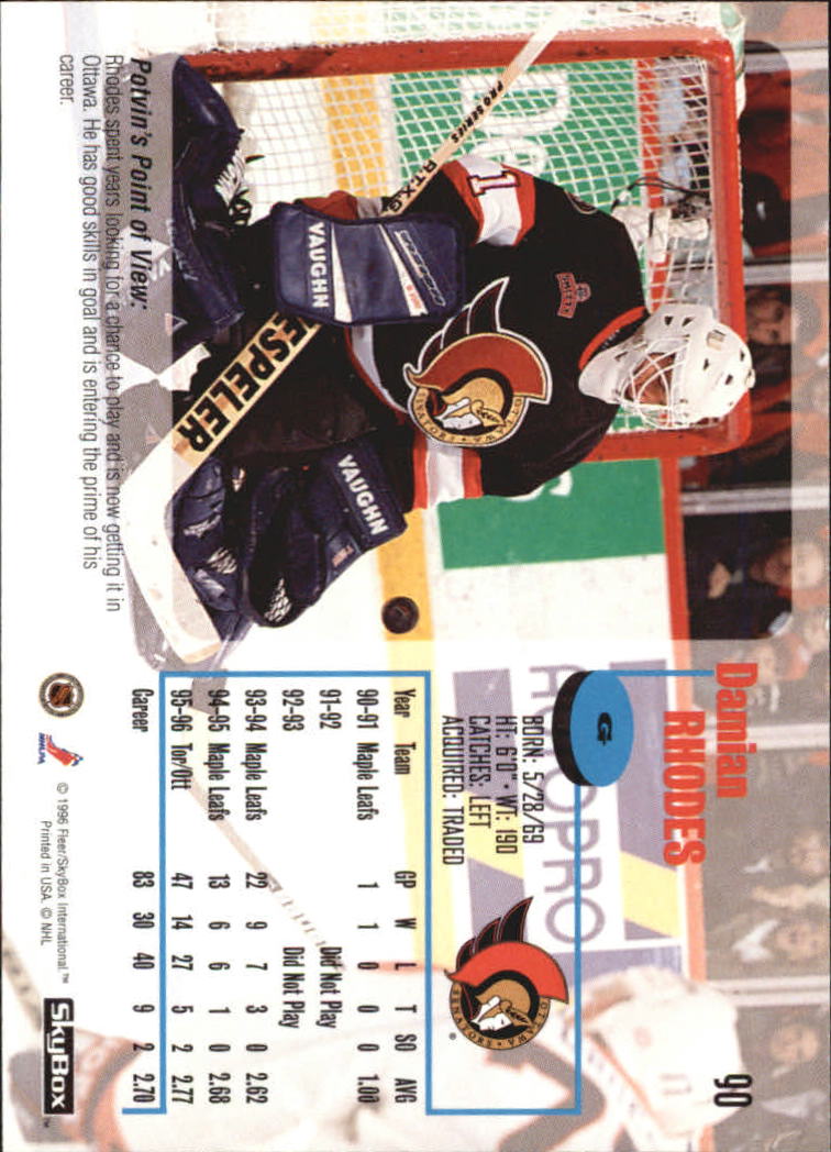 1996-97 Skybox Impact - #97 Eric Lindros