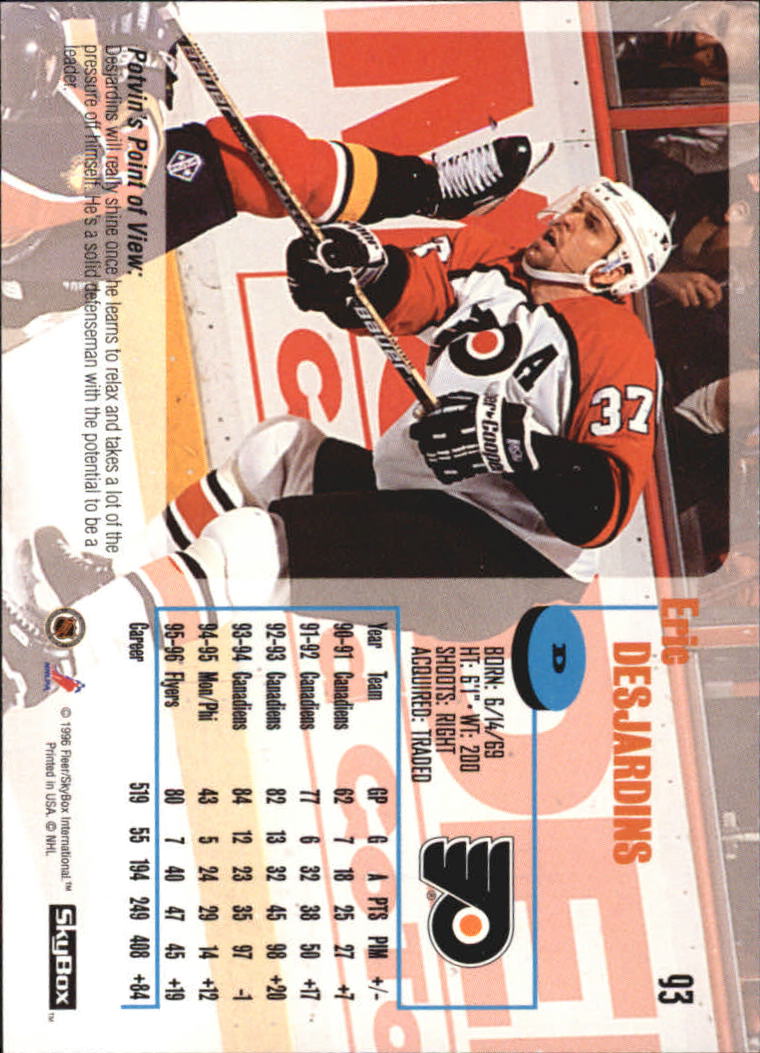 1996-97 Skybox Impact - #97 Eric Lindros