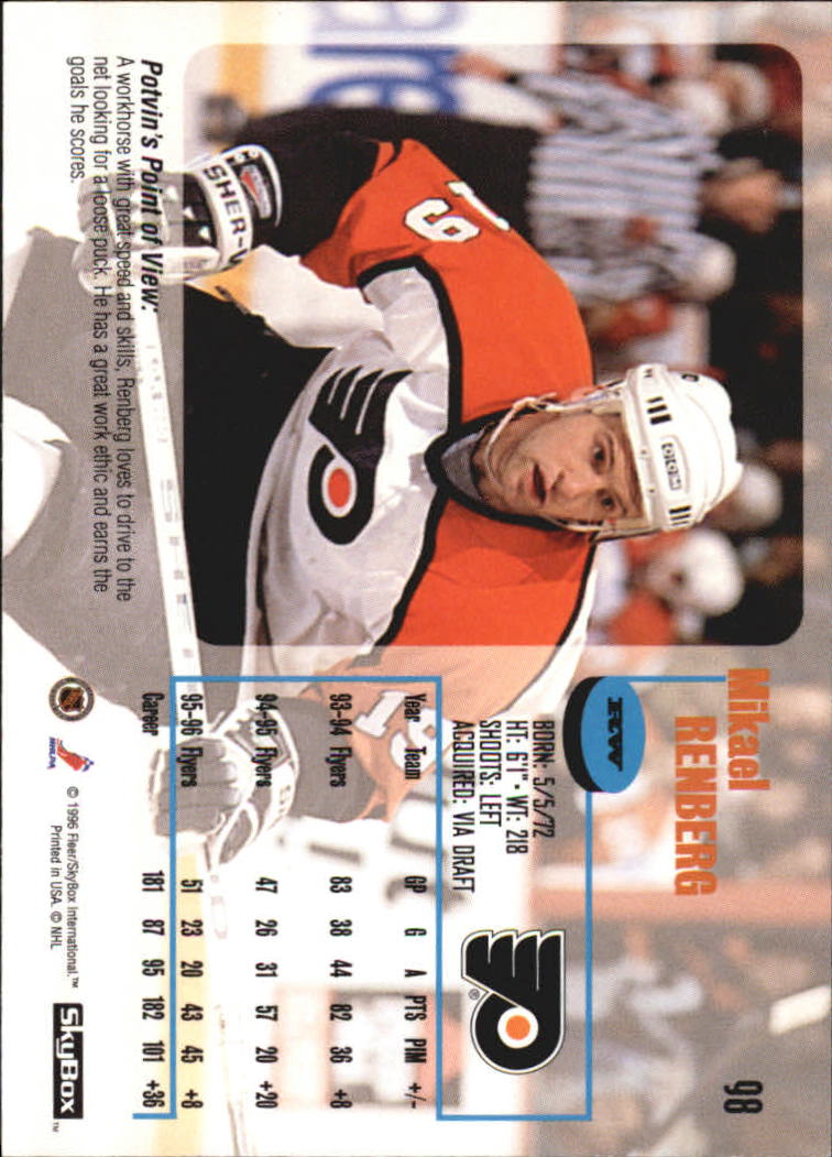 1996-97 Skybox Impact - #97 Eric Lindros