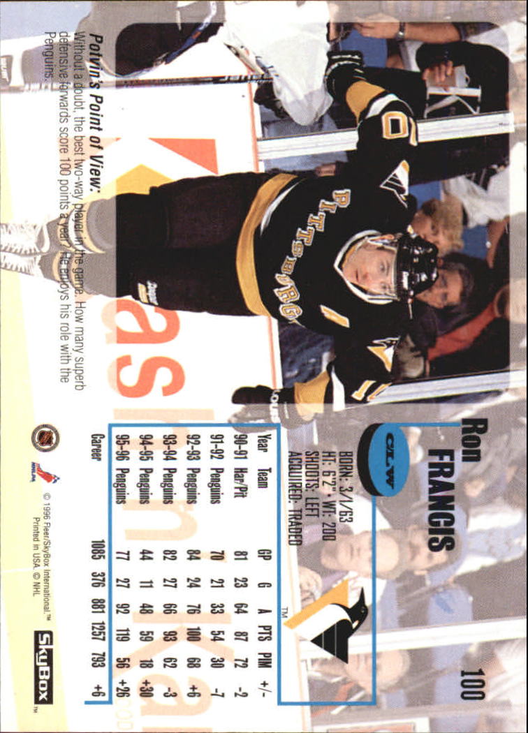 1996-97 Skybox Impact - #97 Eric Lindros