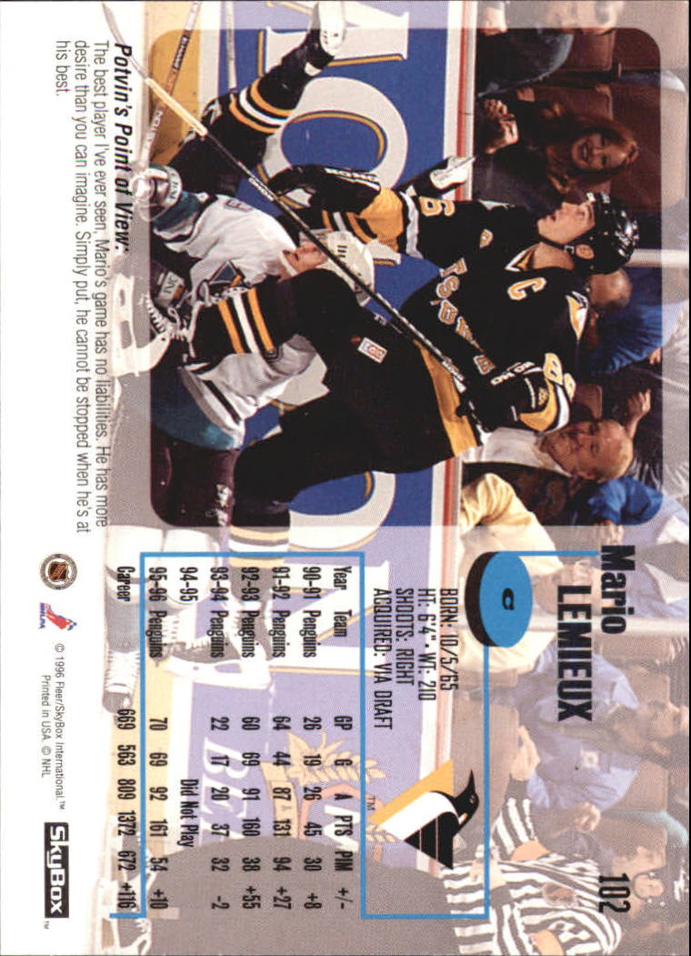 1996-97 Skybox Impact - #97 Eric Lindros