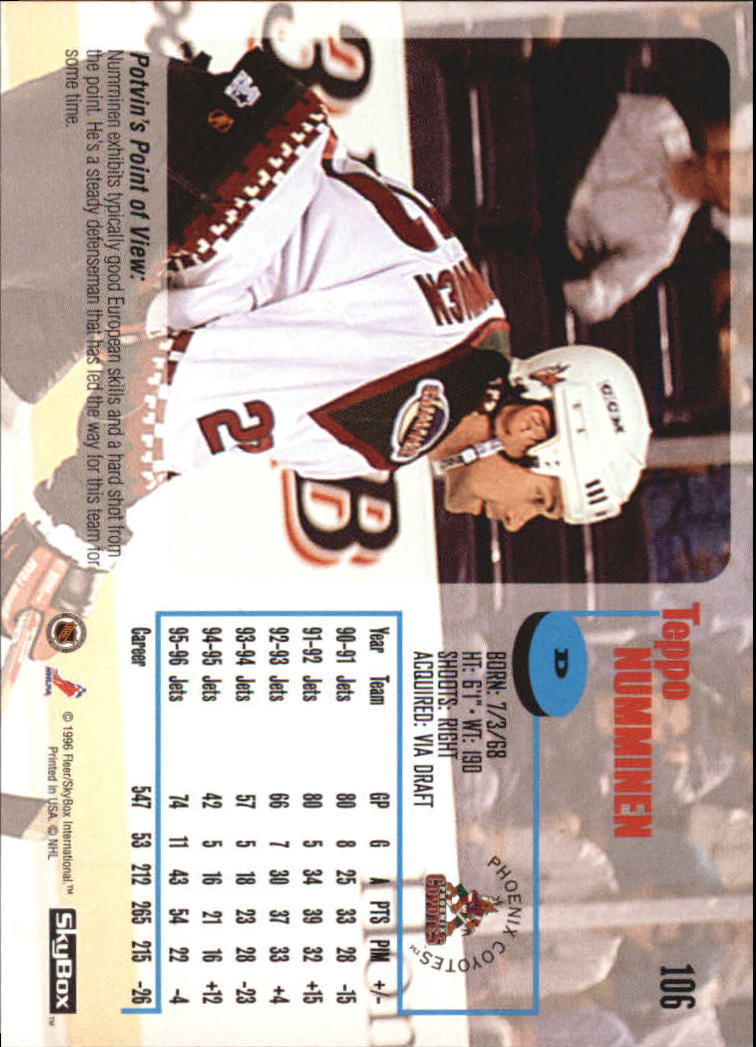 1996-97 Skybox Impact - #97 Eric Lindros