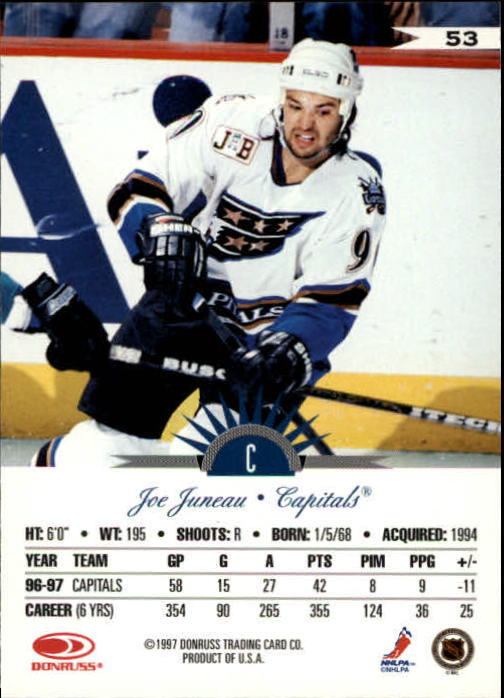 1997-98 Leaf International Stars - #10 Jaromir Jagr