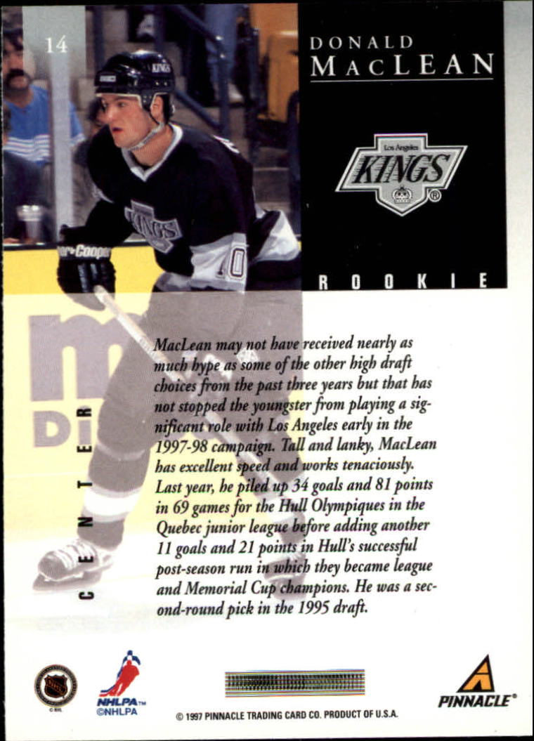 Ray Ferraro 1997-98 Score # 169 Mint Los Angeles Kings Hockey Card