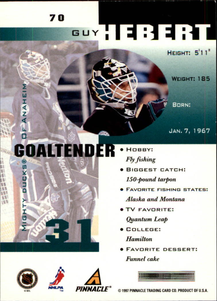 1997-98 Pinnacle Inside Hockey Card Pick