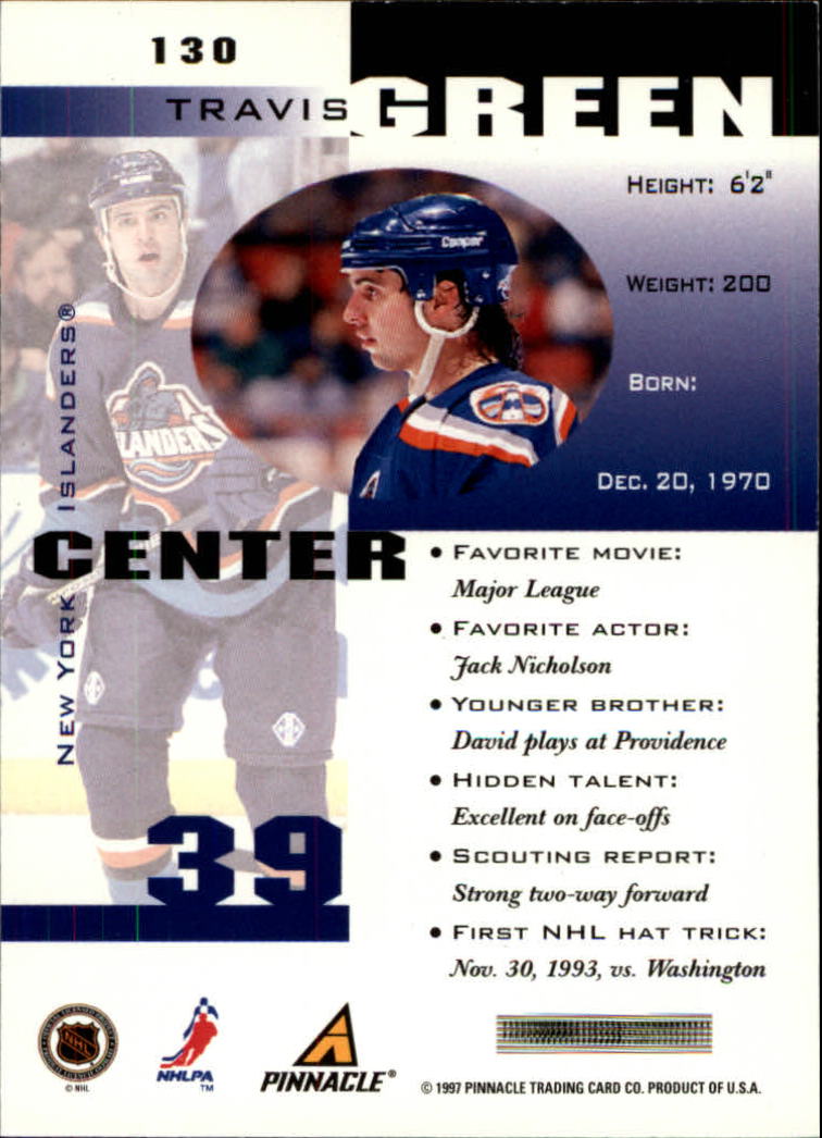 1997-98 Pinnacle Inside Hockey Card Pick