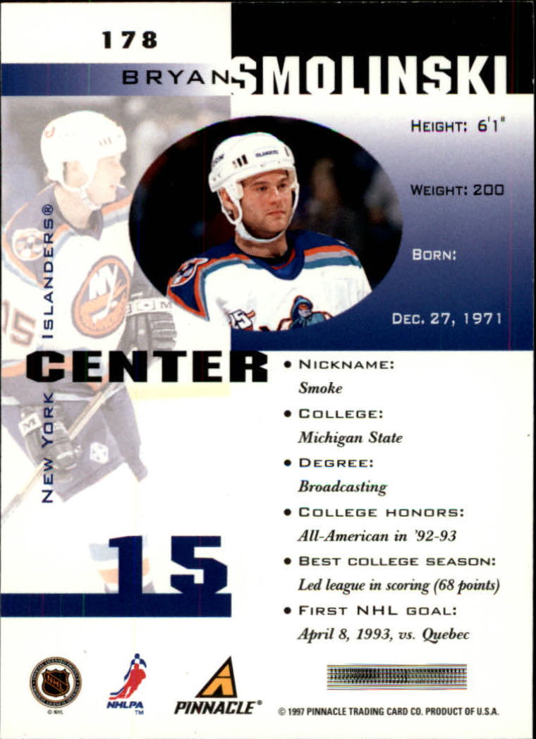 1997-98 Pinnacle Inside Hockey Card Pick