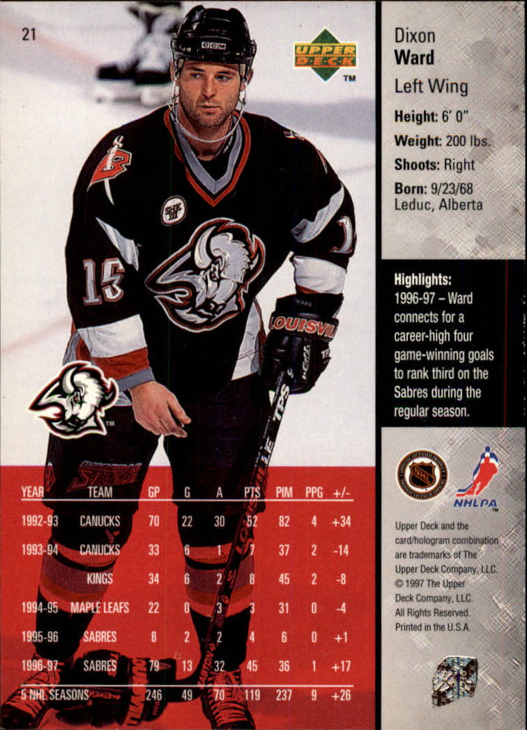 1997-98 Upper Deck - #208 Tony Amonte