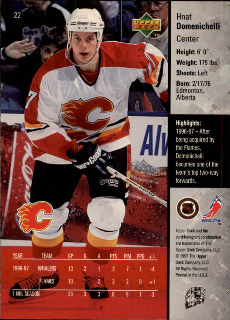 1997-98 Upper Deck - #208 Tony Amonte