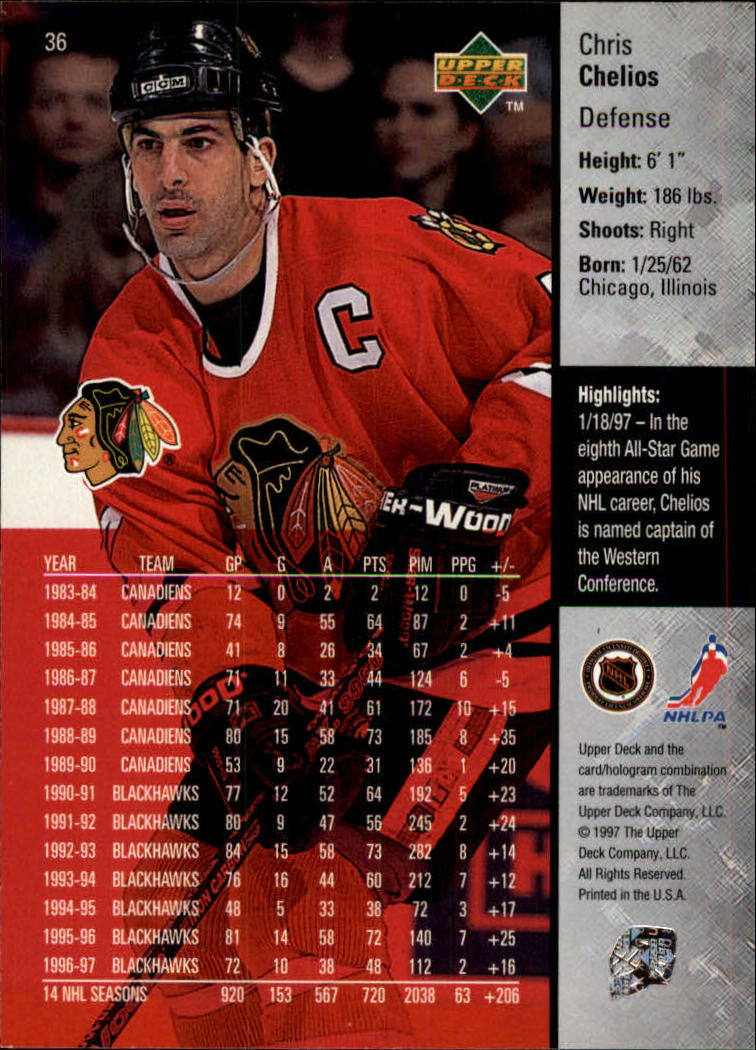 1997-98 Upper Deck - #208 Tony Amonte