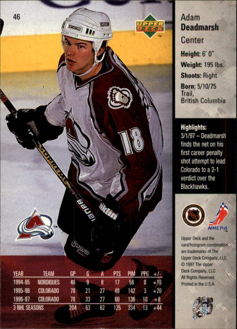 1997-98 Upper Deck - #208 Tony Amonte