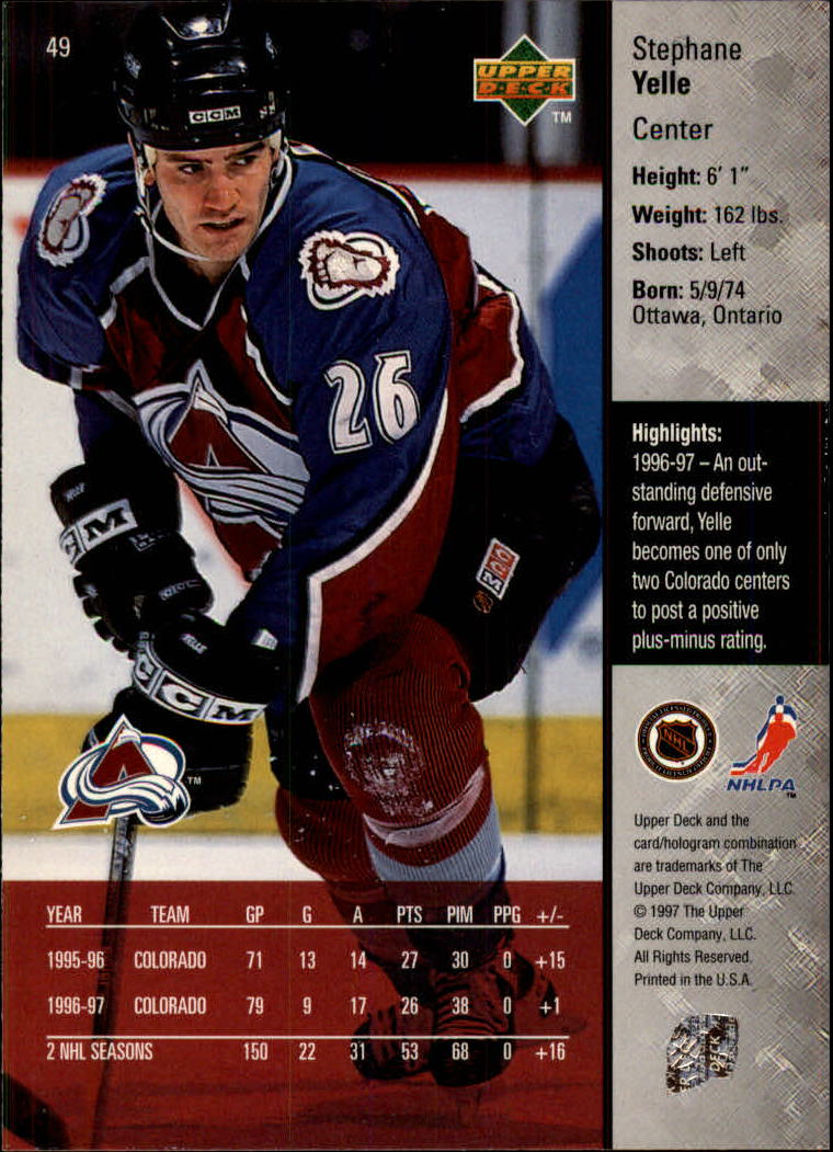 1997-98 Upper Deck - #208 Tony Amonte