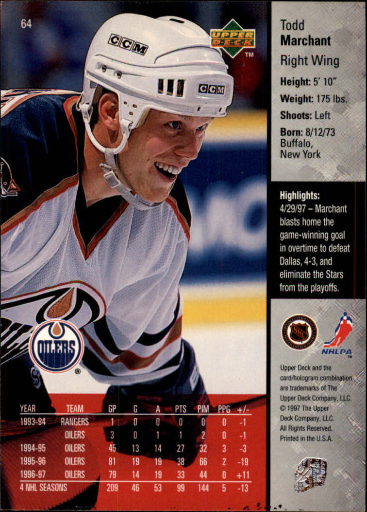 1997-98 Upper Deck - #208 Tony Amonte