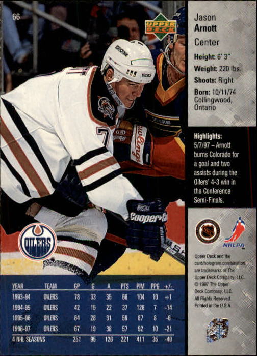 1997-98 Upper Deck - #208 Tony Amonte