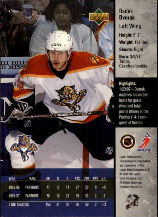 1997-98 Upper Deck - #208 Tony Amonte