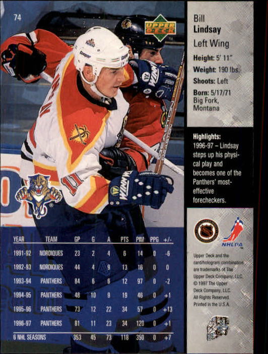 1997-98 Upper Deck - #208 Tony Amonte