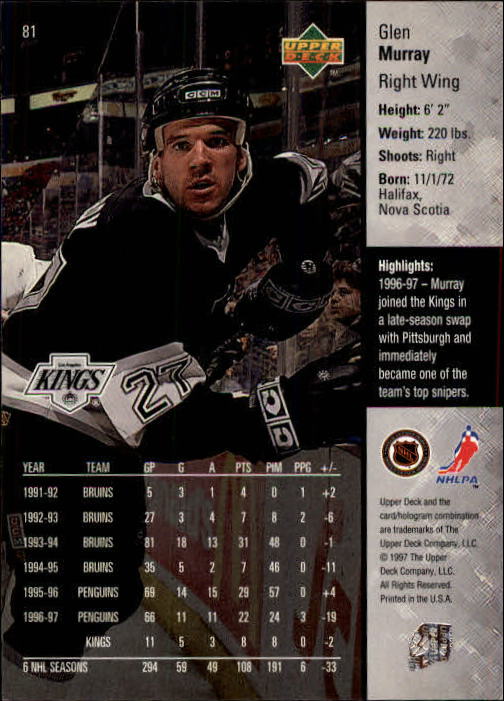 1997-98 Upper Deck - #208 Tony Amonte