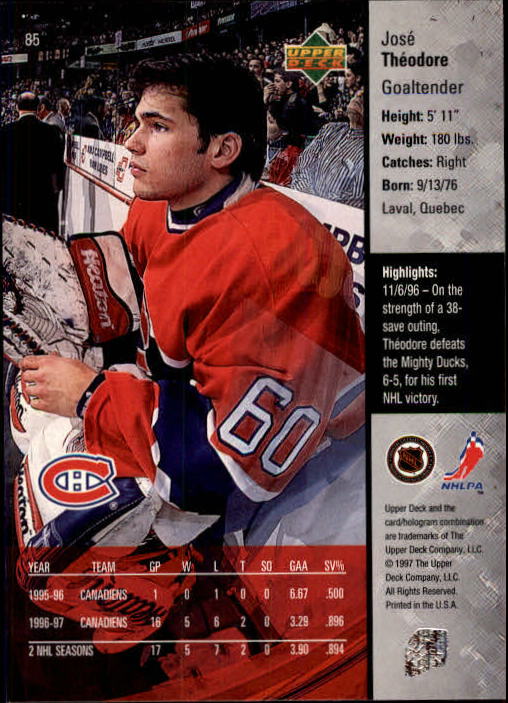 1997-98 Upper Deck - #208 Tony Amonte