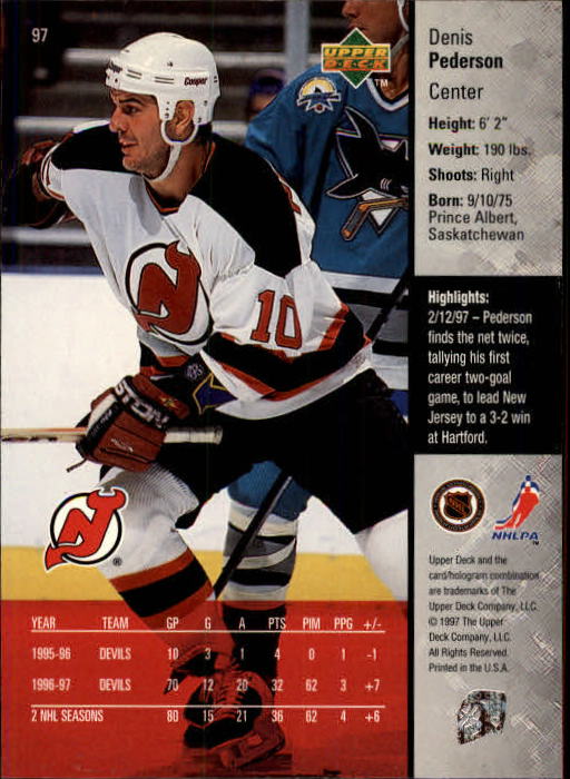 1997-98 Upper Deck - #208 Tony Amonte